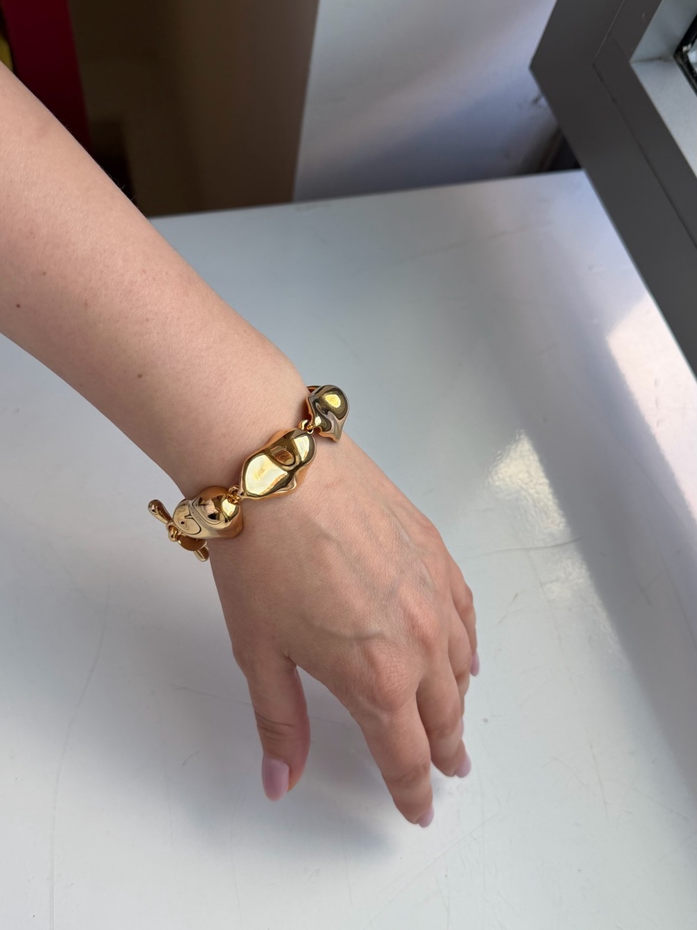 Bracelet gold plating